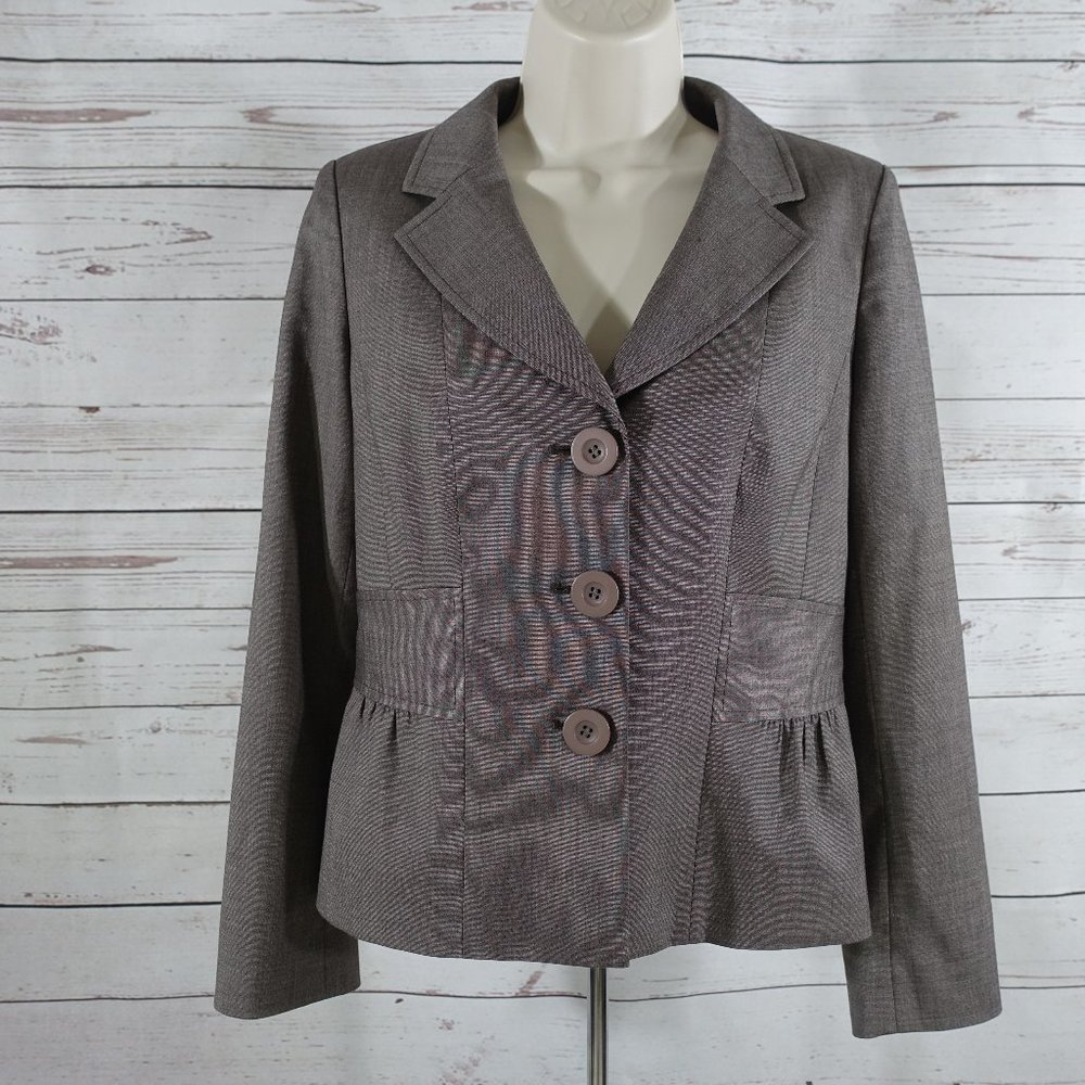 Halogen Brown Lined Blazer